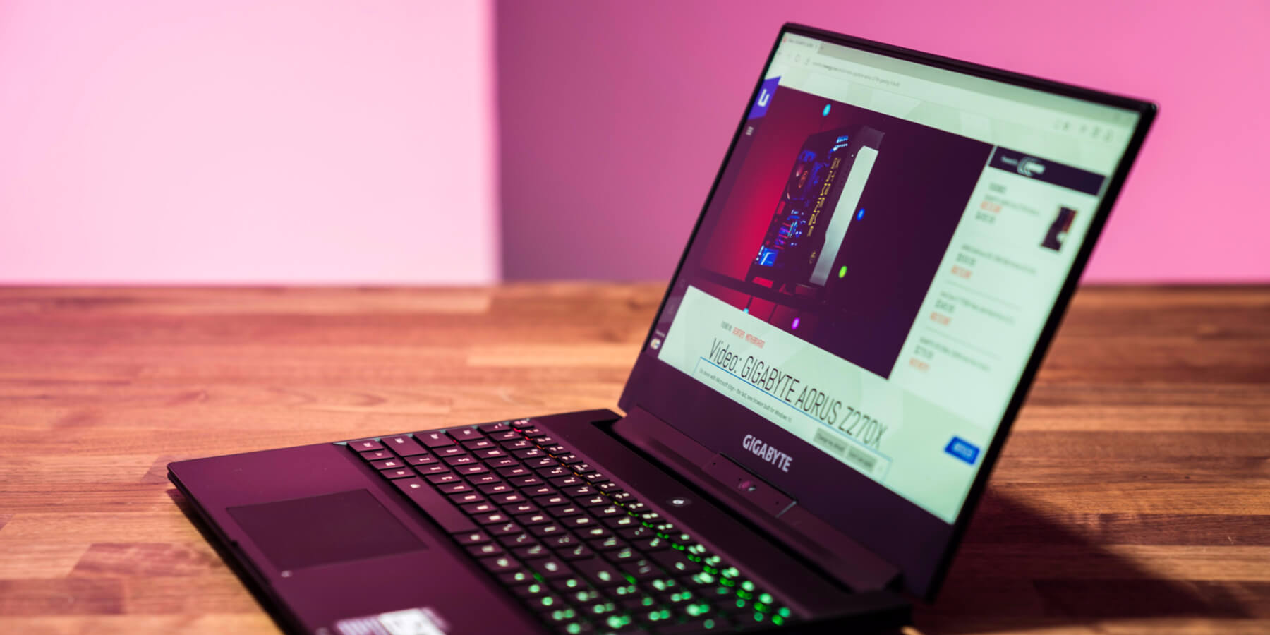 Gigabyte Aero 15X