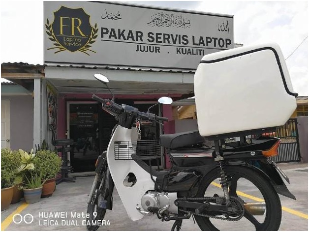 moto Cara Lajukan laptop