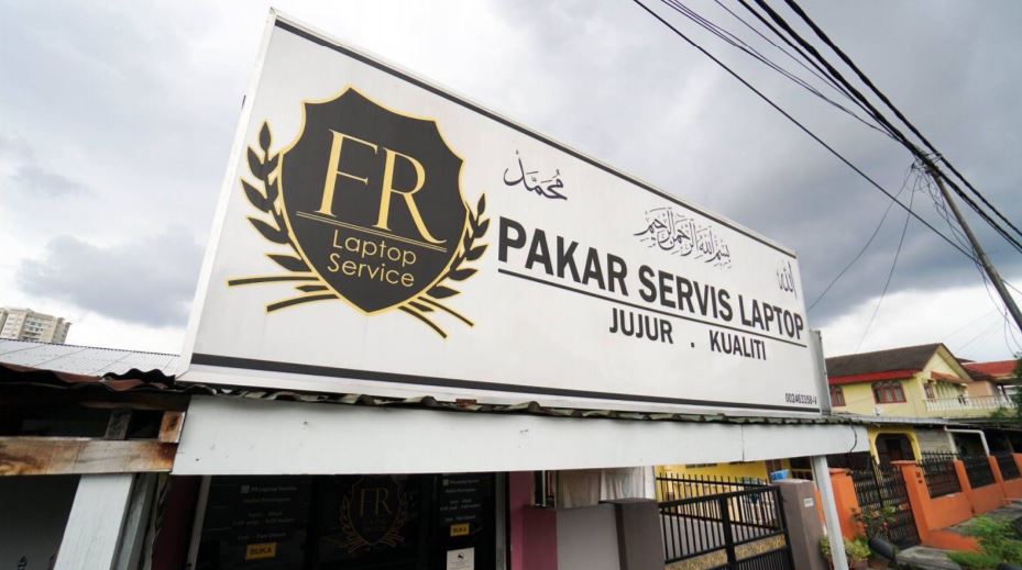 signboard Kedai Repair Laptop Petaling Jaya