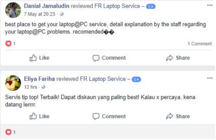khidmat Kedai Repair Laptop Murah di Puchong