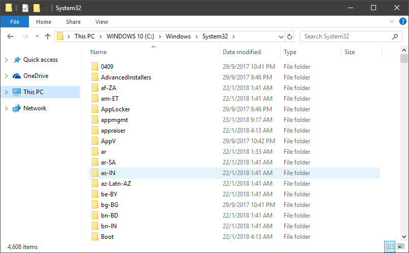 APA YANG AKAN TERJADI JIKA KITA DELETE SYSTEM32???